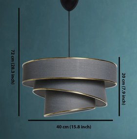 Couper - Anthracite, Gold