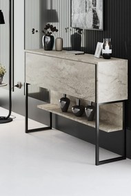 Luxe - Travertine, Black