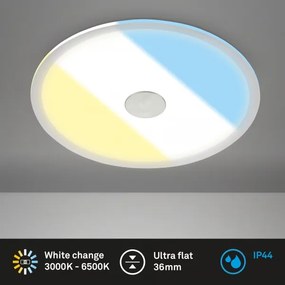 Briloner 7482019 - LED fürdőszobai süllyesztett mennyezeti lámpa LED/14W/230V 3000/4000/6500K IP44 fehér