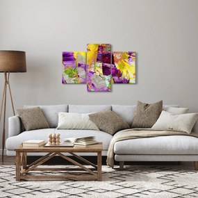 Absztrakció kép - festmény (90x60 cm)