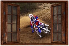 Poszterek 120x80 Motocross Motorkerékpár Motor
