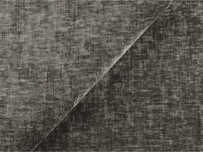 Szürke zsenília kinyitható sarokkanapé (jobb oldali-heverő résszel) Kuki – Makamii