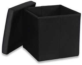 Fekete összecsukható kialakítás CUBEXO VELVET M