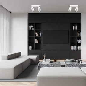 Spotlámpa FLOWER 2xGU10/8W/230V fehér