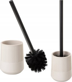 Wc kefe Abs tartályral Bézs Krém Fekete Szett