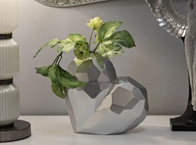 Szívváza ezüst 19x9x18cm