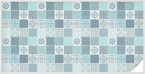 Szélvédőfólia Ablakvédő Boho csempe 200x100 cm