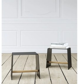 Fekete fém ülőke Bull – LIND DNA