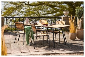 Zöld gyapjúkeverék takaró 130x170 cm Carmel – House Nordic