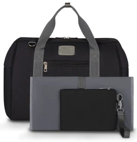 Lionelo - Pelenkázótáska babakocsihoz IDA Black Onyx