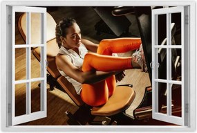 Poszterek 120x80 Edzőterem Edzés Teljesítmény