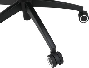 Irodai szék, sötétszürke/fekete, teherbírás 150 kg, VILMER