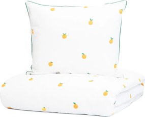 Orangie pamut ágyneműhuzat narancs 220x200 2*50x60 cm Homla