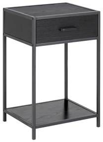 SARON éjjeliszekrény antracit