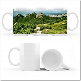 Nyomott mintás bögre Tátra Lengyel hegyek Kilátás