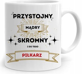 Jóképű És Okos Labdarúgó Bögre fényképes nyomtatással