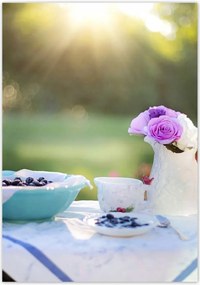 Poszterek 70x100 Lila rózsák