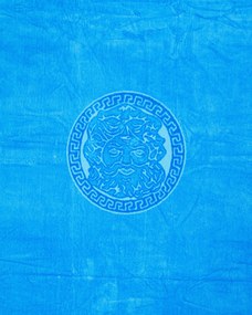 POSEIDON Strandtörölköző kék 165x90cm