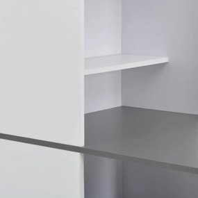 fehér bárasztal szekrénnyel 115 x 59 x 200 cm