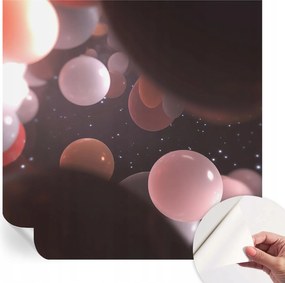 Fotótapéta Fali tapéta Hálószobába és Nappaliba Űrgömbök 250x250 cm