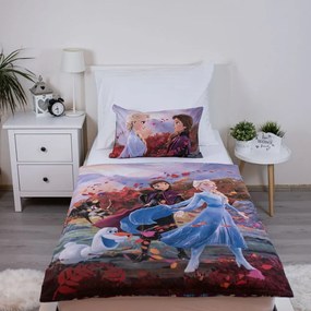 Pamut gyerek ágyneműhuzat babaágyhoz 100x135 cm Frozen "Wind" – Jerry Fabrics
