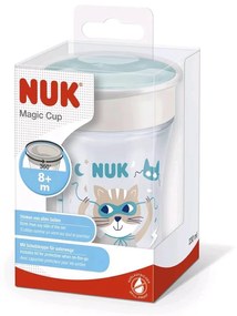Bájos itató pohár Magic NUK 360° fedéllel light geen
