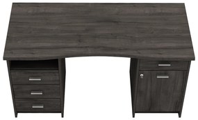 Íróasztal MONACO 2 sötét tölgy