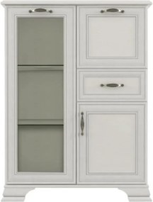 Komód bárral 1D1W1S1B, woodline bézs, TIFFY 09