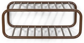 Sötétbarna fém függő cipőtartó Retro – Spinder Design