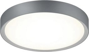 TRIO 659011887 CLARIMO Kerek Mennyezeti Lámpa Ezüst LED IP20