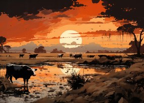 Poszter 70x50cm Esti lelkipásztor