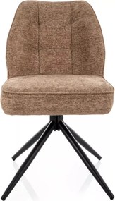 John Raven forgatható étkezőszék latte/fekete