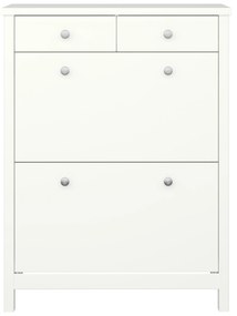 Tvilum Fehér cipősszekrény 2 fiókkal VITUS