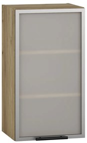 Felső üvegszekrény Vento GV-40 / 72 bal, kraft tölgy