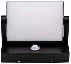 LED kültéri fali lámpa szenzorral LED/17W/230V 3000K IP65 fekete