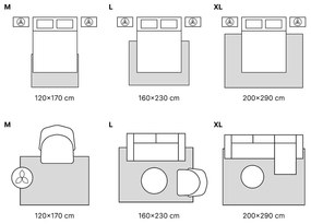 Krémszínű kézi szövésű gyapjú szőnyeg 120x170 cm Scala – Villeroy&amp;Boch