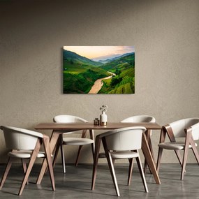 Kép - Rizsteraszok II. (90x60 cm)
