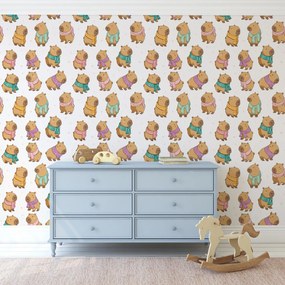 Fotótapéta - Kapybarák (147x102 cm)