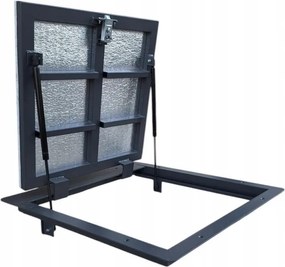 Padlórevíziós pinceajtó 70x50 Thermo Max