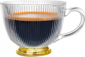 Selena üvegpohár arany lábakkal 430 ml