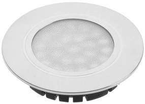LED Lámpatest, TREVI, meleg fehér, 70mm, süllyesztett, 12V, 300lm, 4W, kábellel