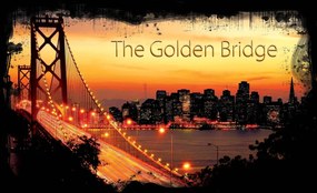 Fotótapéta - Golden Gate Bridge (152,5x104 cm)