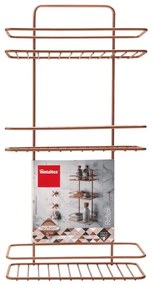 Copper háromszintes fürdőszobai polc - Metaltex