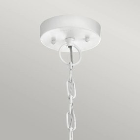 Elstead Lighting BEACON SQUARE KL-BEACON-SQUARE8-WHT Függőlámpa 1x60W/E27 IP44