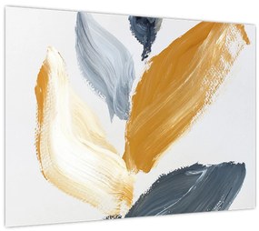 Üveg kép - Minimalista festészet (70x50 cm)