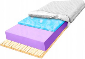 180x200 latex matrac marshmalo hab 11cm antiallergén kemény H2