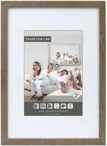 Rustic fa képkeret szürke 50x70cm PlexiAR