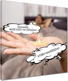 Vászonkép 40x40 Betolakodó Hálószoba