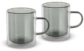 Lamart LT9121 2 darabos Tea Vaso pohárkészlet, 350ml, fekete