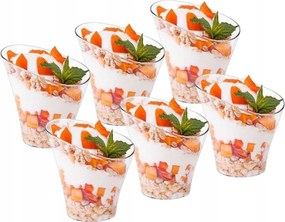 6x Poharak Poharak Desszert tárolók Snackek Desszert előételek